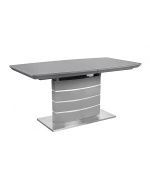 Стол обеденный GALAXY (серый со стеклом)