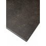 Стол ALTO 160 KL-135 Темно-серый мрамор матовый, итальянская керамика/ BLACK