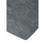 Стол ACUTO2 170 DARK CEMENT Тёмно-серый мрамор матовый, керамика/ черный каркас