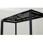 Стол CORNER 120 MATT BLACK MARBLE SOLID CERAMIC / BLACK