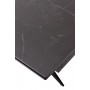 Стол FORIO 160 MATT BLACK MARBLE SOLID CERAMIC / BLACK