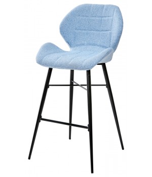 Барный стул MARCEL TRF-10 небесно-голубой, ткань