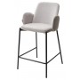 Полубарный стул NYX (H=65cm) VF119 светло-серый / VF120 серый