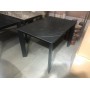 Стол CORNER 120 MATT BLACK MARBLE SOLID CERAMIC / BLACK