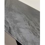 Стол МАРСЕЛЬ 220 REX 757738, Коричнево-серый мрамор, керамика / Черный каркас