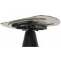 Стол TERAMO 135 GLOSS GRAND JADE SOLID CERAMIC, керамика, поворотн.механизм / Черный каркас