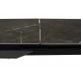 Стол CREMONA 140 KL-116 Черный мрамор матовый, итальянская керамика/ черный каркас
