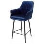 Полубарный стул Роден Blitz 20 Синий, велюр (H=65cm), M-City