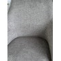 Стул WATERFALL 360 град. поворот. Серый Brego-07, ткань/ серый 7525-180, велюр/ черный каркас