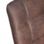 Стул CHILLI PK-03 коричневый, ткань микрофибра